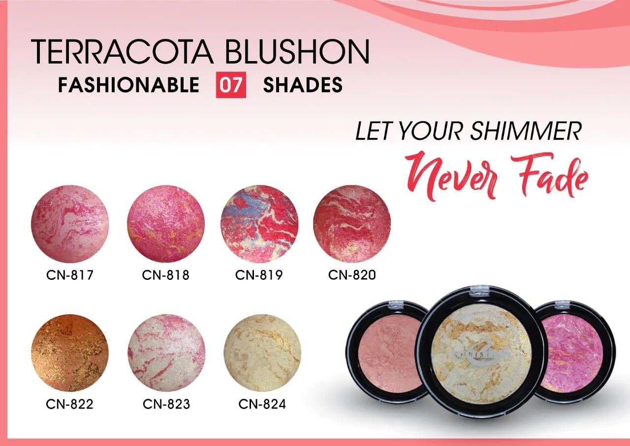 CHRISTINE TERRACOTA BLUSH ON CN-818